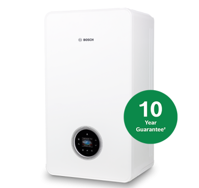 Bosch 4000 gas boiler with 10 year guarantee