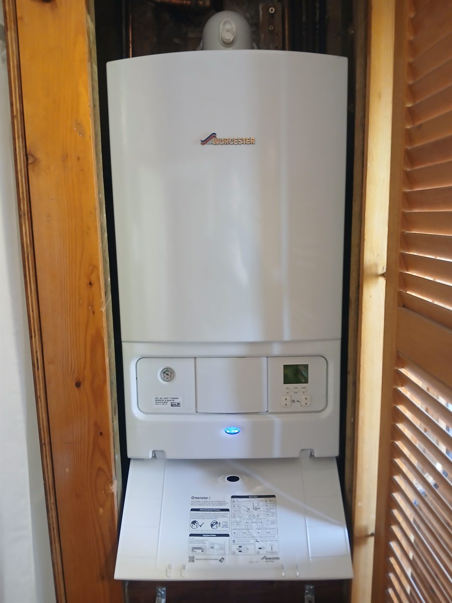 Worcester Bosch Greenstar system boiler installed by Hi-Speed Heating Services in Dublin